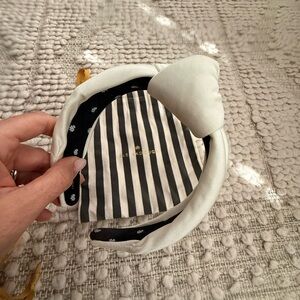 Lele Sadoughi White Knotted Headband